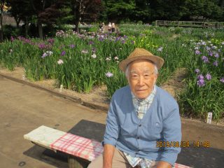 菖蒲園に行ってきました。