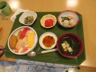 万葉　季節の食事　お寿司の日