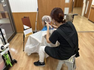 【デイサービスきらら】出張床屋さんの日💇🏻‍♀️